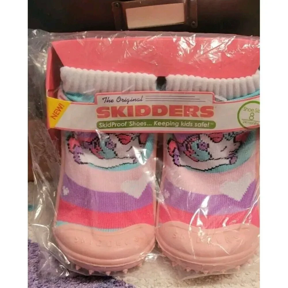 Skidders Toddler Girl Size‎ 8  Skidproof  Shoes 24 Month